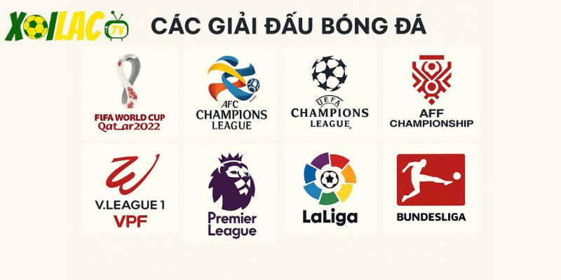 Đa dạng các giải đấu bóng đá 
