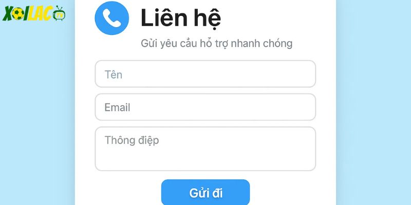 Mục liên hệ giúp người dùng gửi yêu cầu hỗ trợ nhanh chóng. Mục liên hệ giúp người dùng gửi yêu cầu hỗ trợ nhanh chóng.